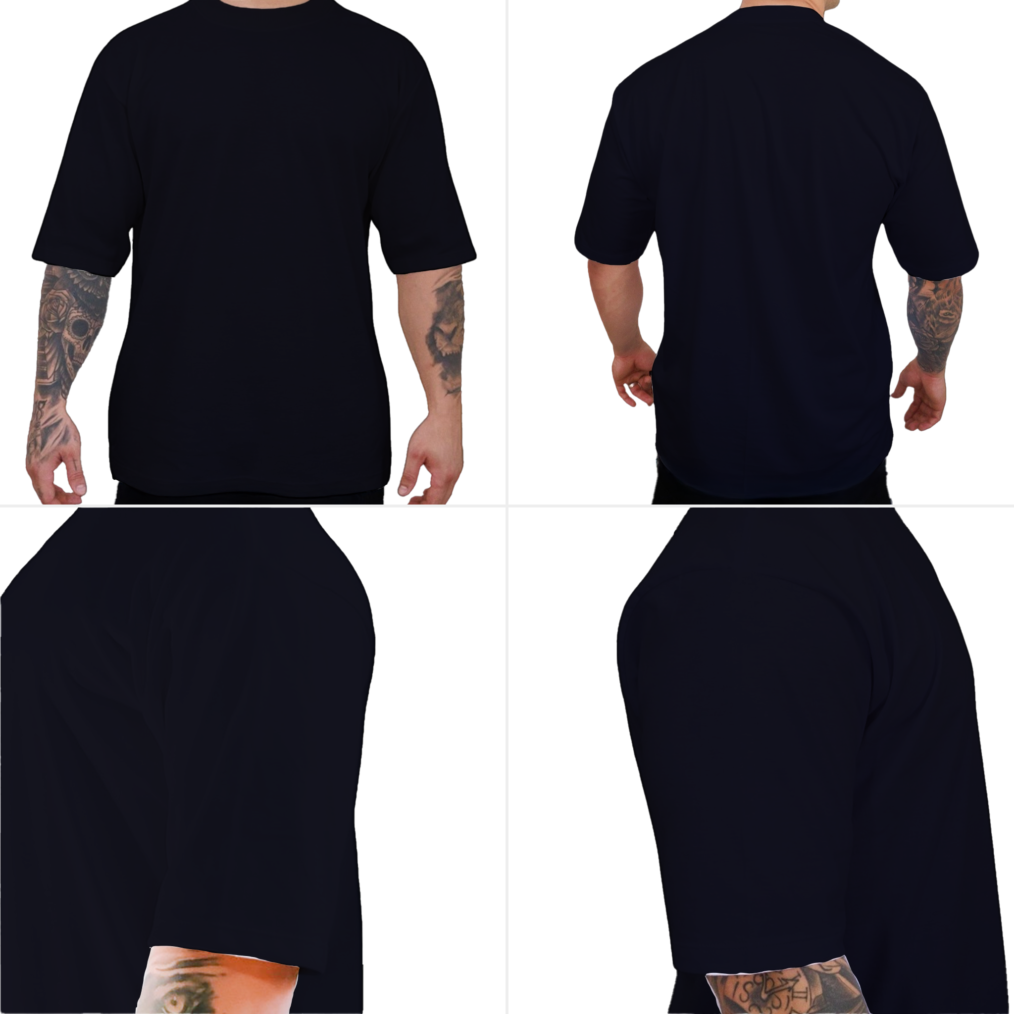Monte a sua: Camiseta Oversized HarpiaBr — Essencial 160g
