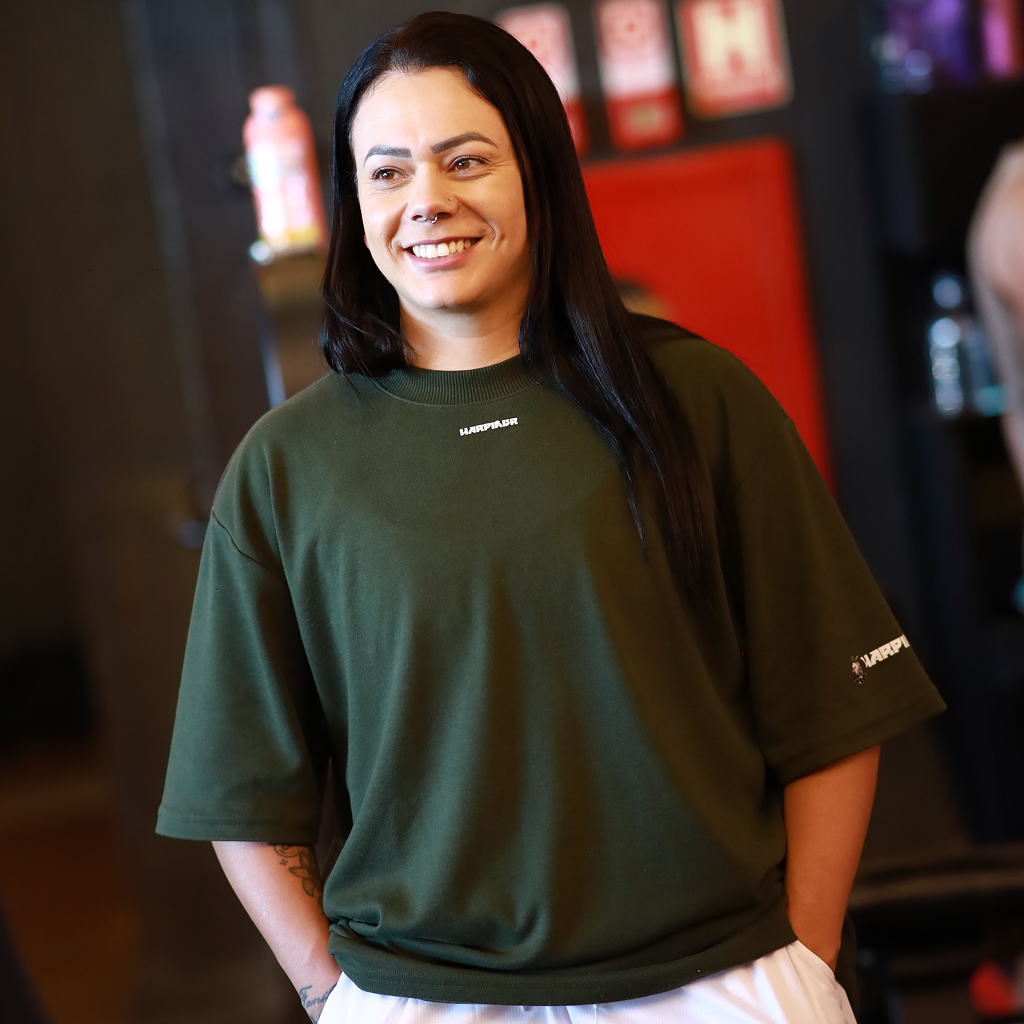 Monte a sua: Camiseta Oversized HarpiaBr — Supreme 210g